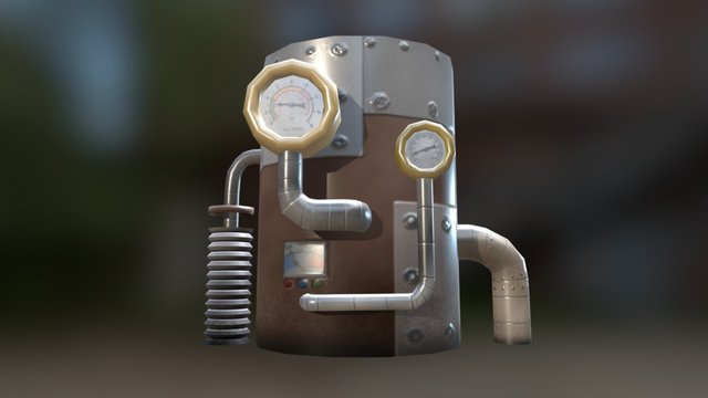 Machine 3D Model