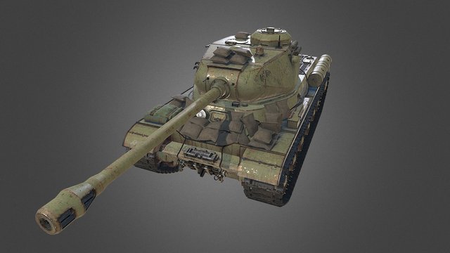 Tank IS-1 3D Model