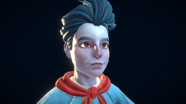 Pajama Sam 3D Model