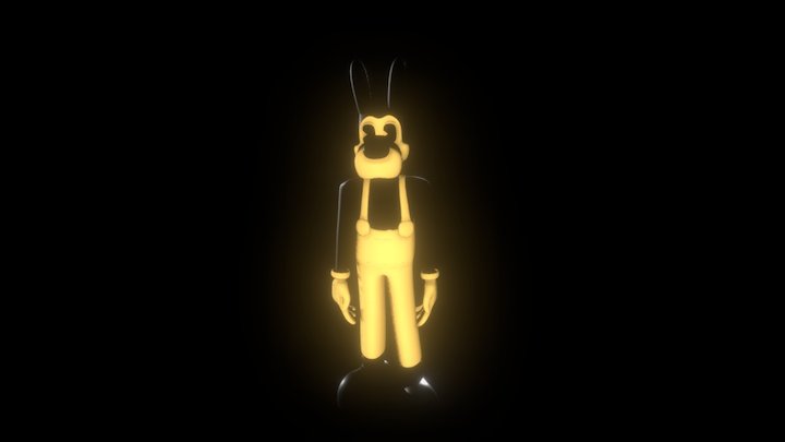 Bendy and the ink deals machine 3d night light