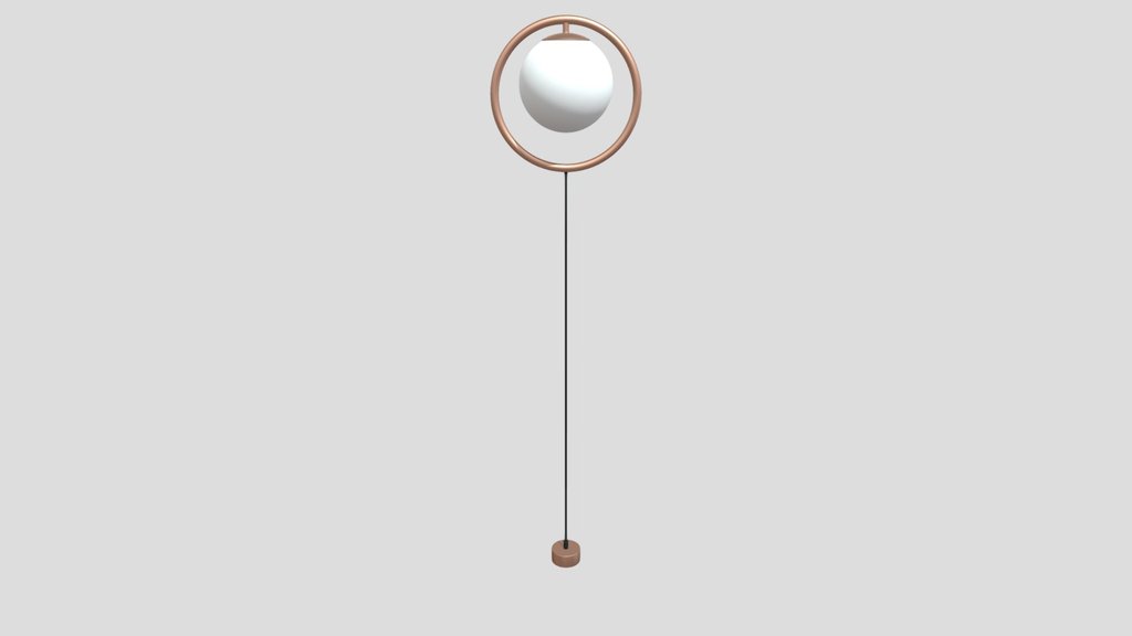 Bauhaus Circle Lamp Small