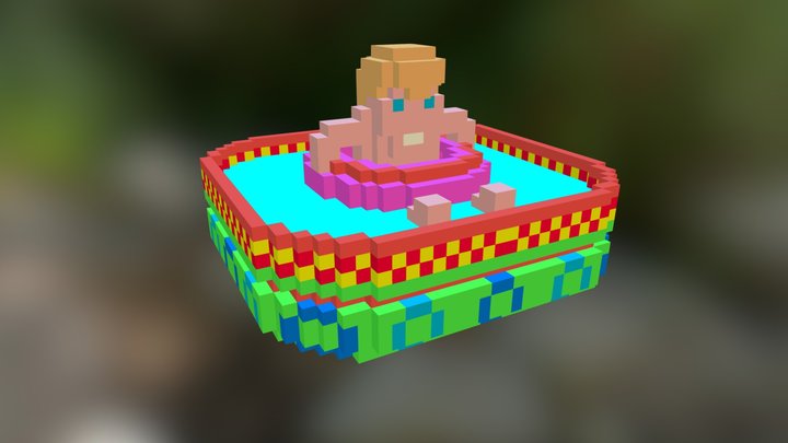 Mini Pool 3D Model