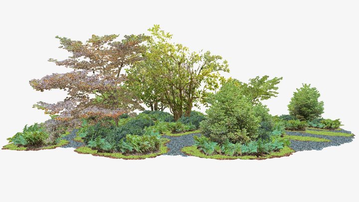 Cloud Garden 3D Model