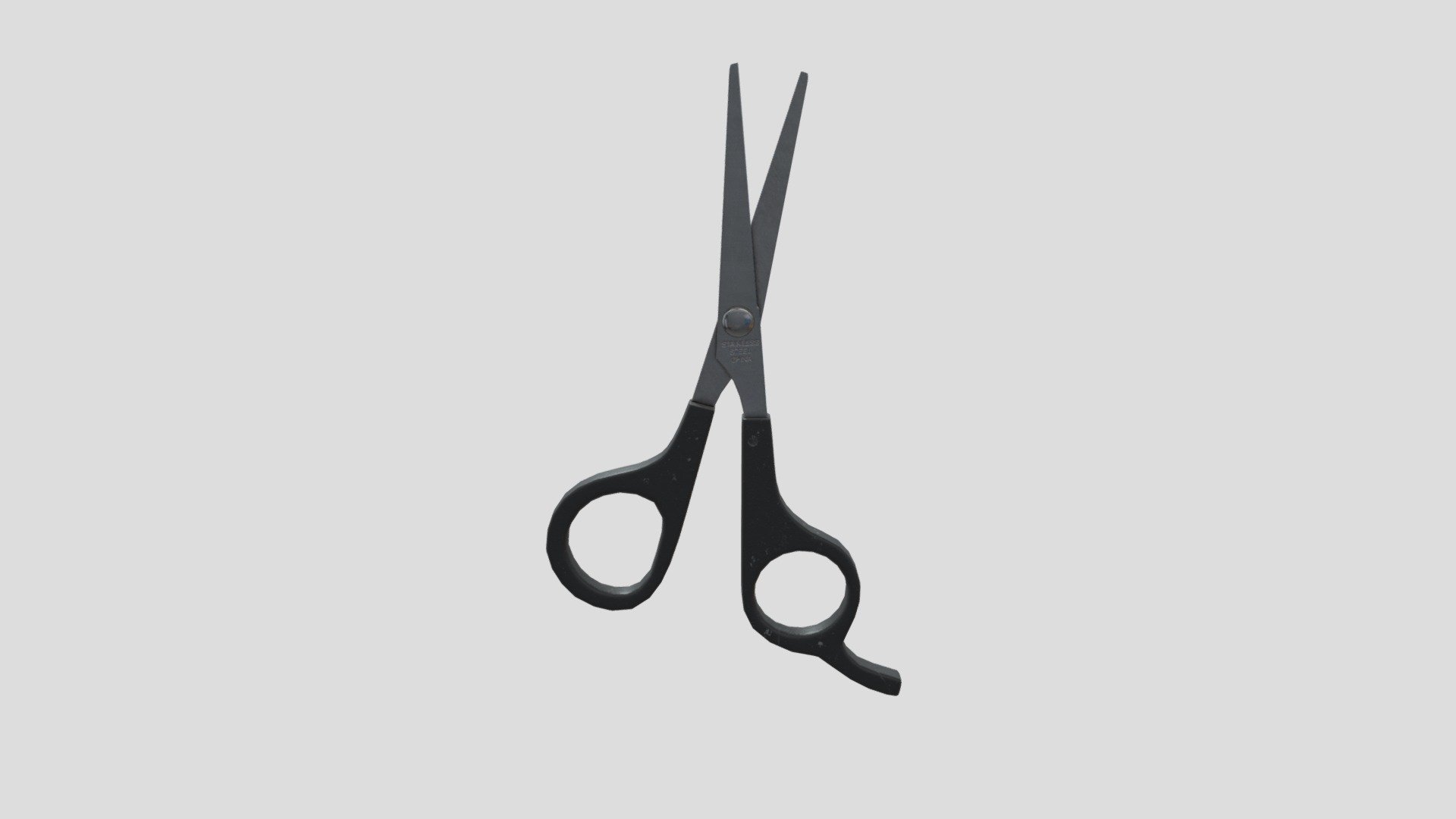 Bathroom Sissors - 3D model by Drake (@zhangril) [419cb89] - Sketchfab