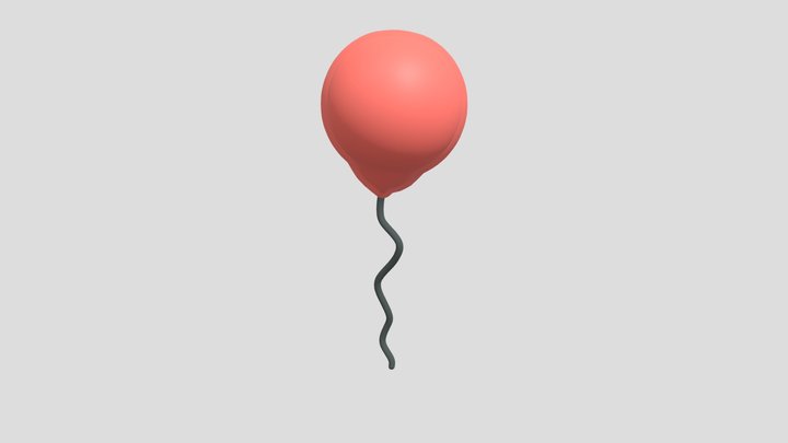 balloon3_obj_obj 3D Model