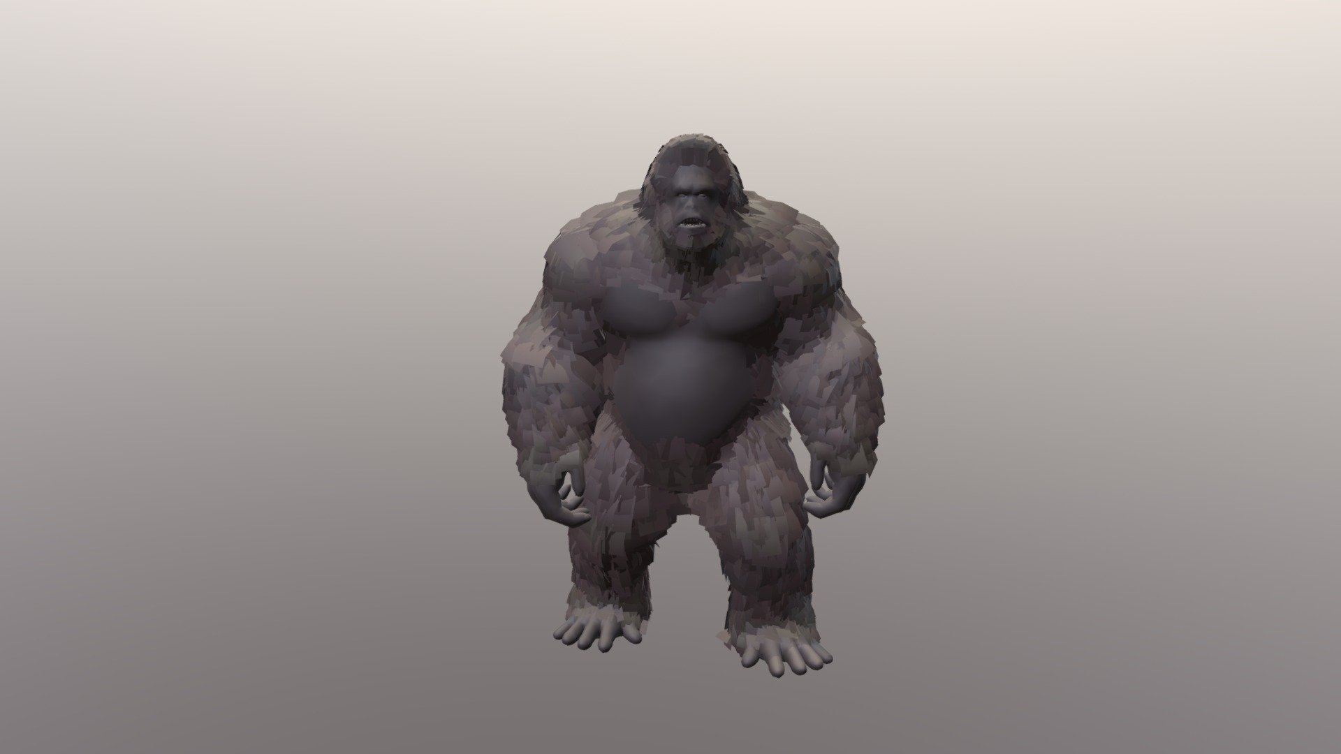 Bigfoot Monster Hunter 3D by Vladimir Krepskiy