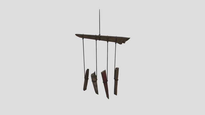 Windchime 3D Model