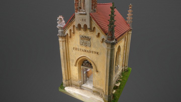 Countryside chappel dataset – Free 3D Model STL