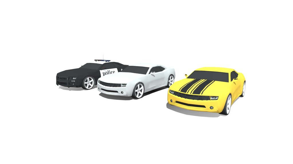 Camaro Car Custom (Unity3D)