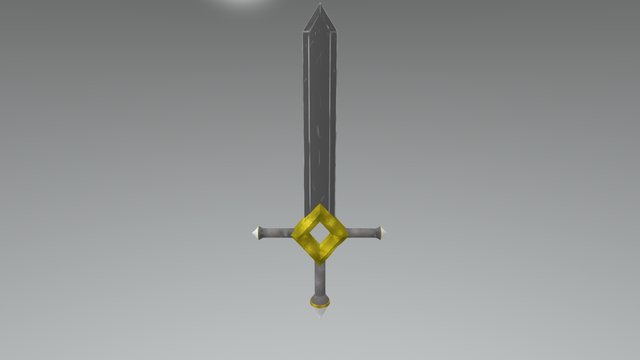 Diamond Sword 3D Model