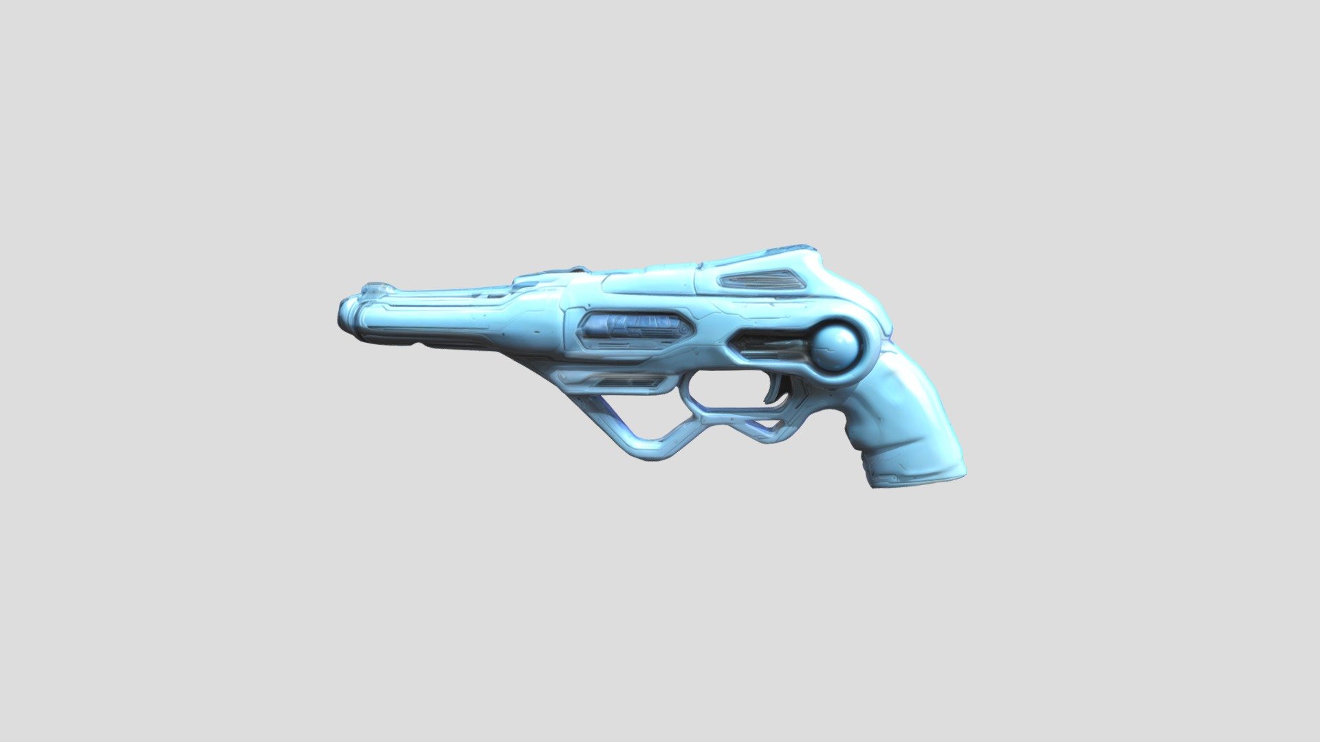 Futuristic High-Tech Gun V2 - Buy Royalty Free 3D model by Nate ...