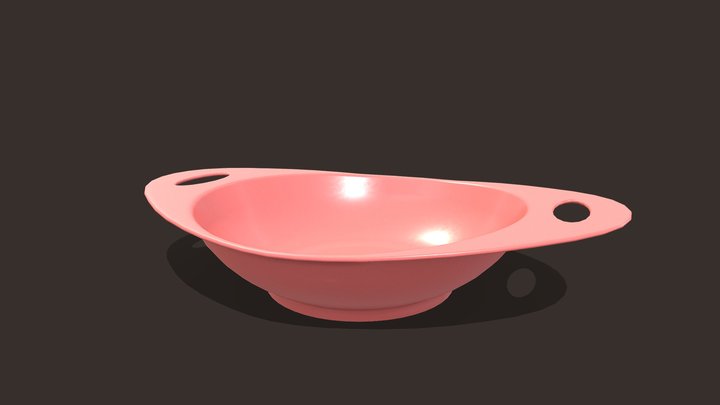 Tupperware Bowl 3D model