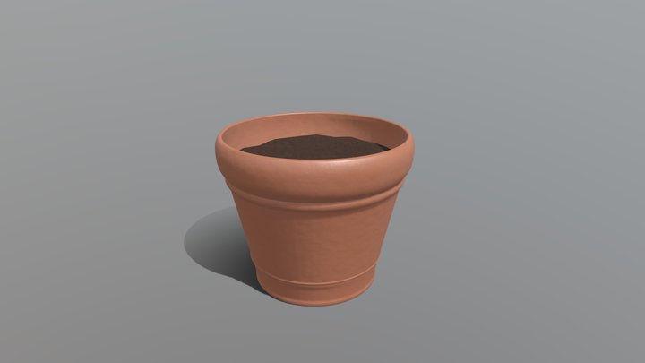 Plant Pot 3D Model