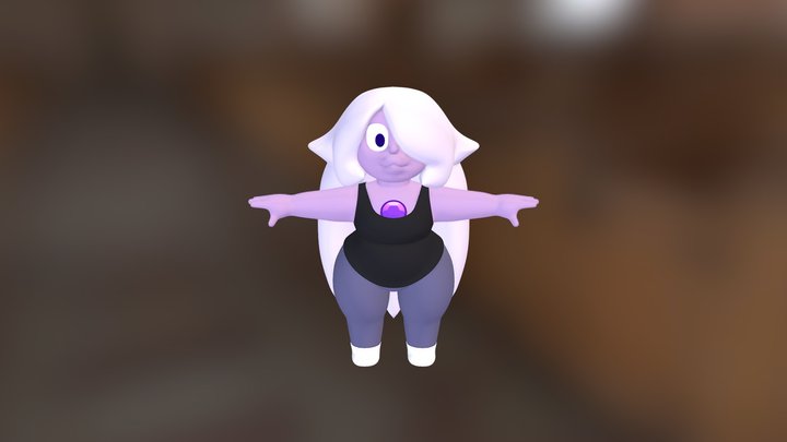Amethyst - WIP 3D Model