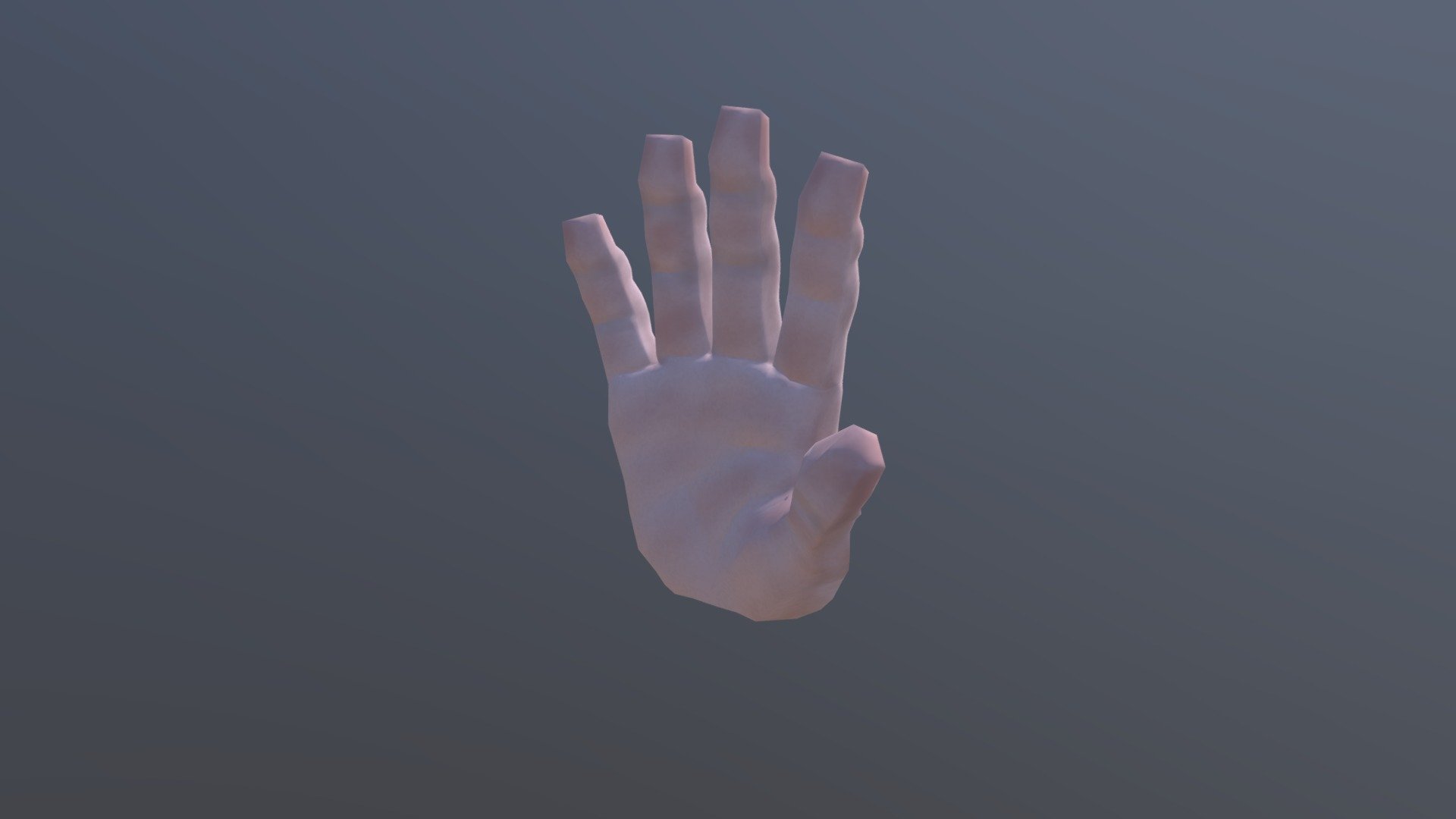 Animated Squared Hand