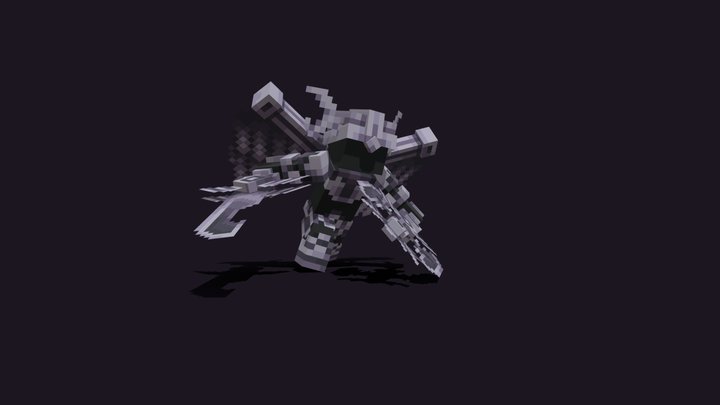 Part of Metal valkyrie set 3D Model