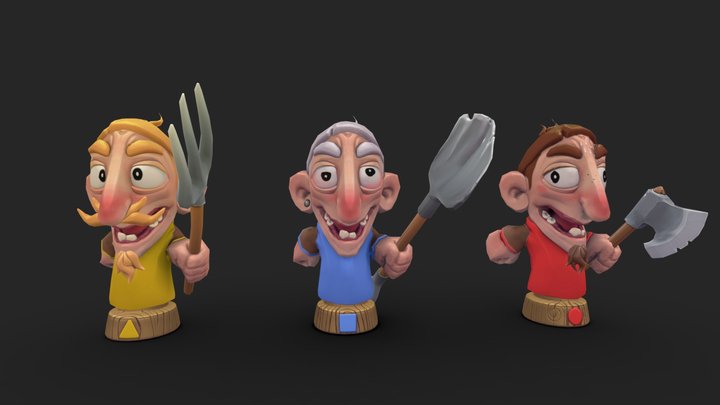 Skinny Steve (Steve Magão) 3D Model