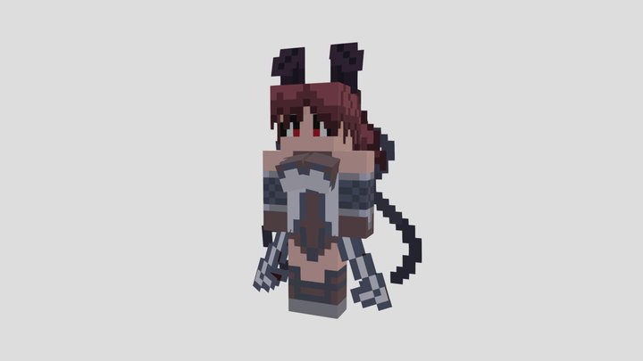 Mizuki Shiranui 3D Model