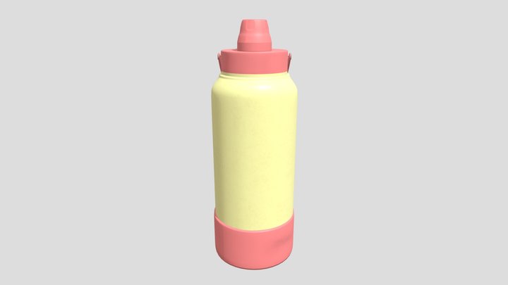 Cool water bottle 3D Model