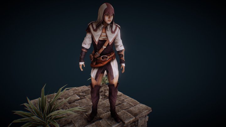 Assassin's creed_Elena 3D Model