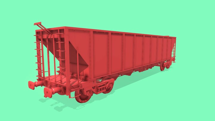 Train_Wagon (WIP) need textures say on comments 3D Model