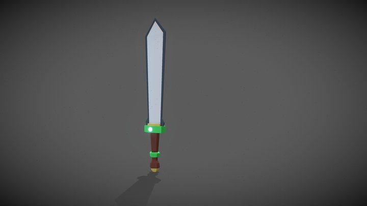 01-Sword 3D Model