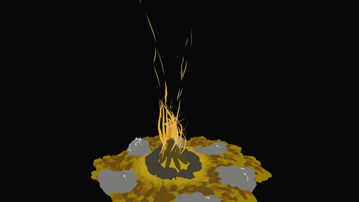 Campfire-Test 3D Model