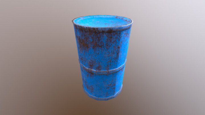Barrel 3D Model