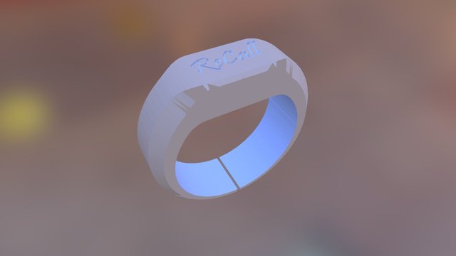 Recall Wristband 3D Model