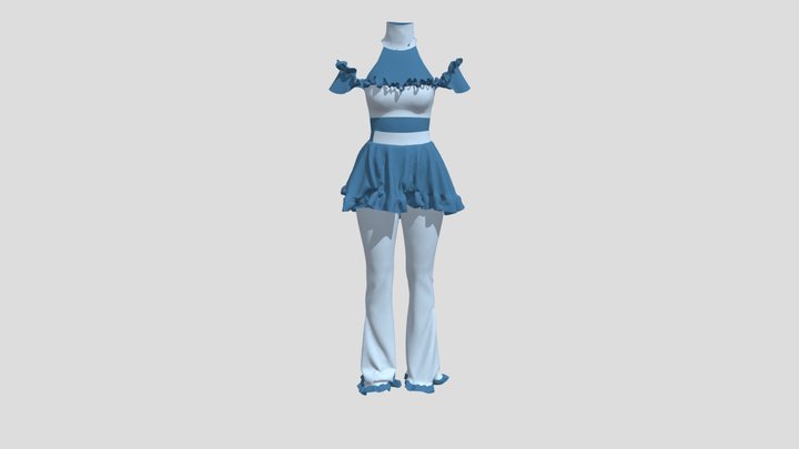 Zastenami Cloth Project 3D Model