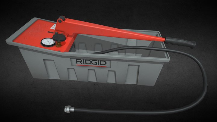 Гидропресс RIDGID 3D Model