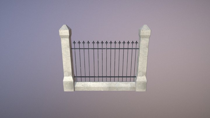 Fence 3D Model