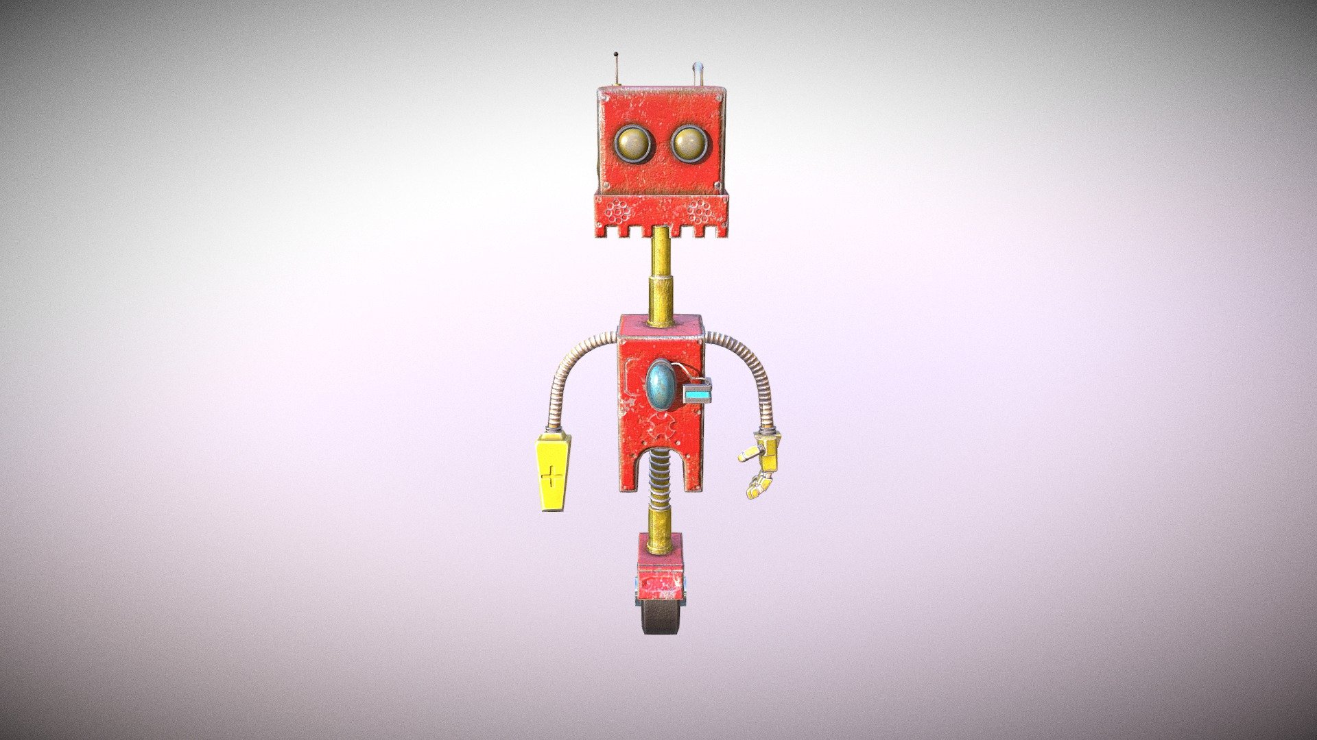 Robot Texture - 3D model by frank.chin [41abf6d] - Sketchfab