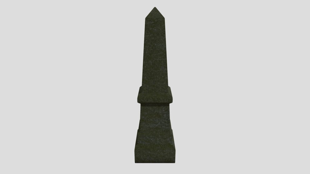 Pointed Grave Marker