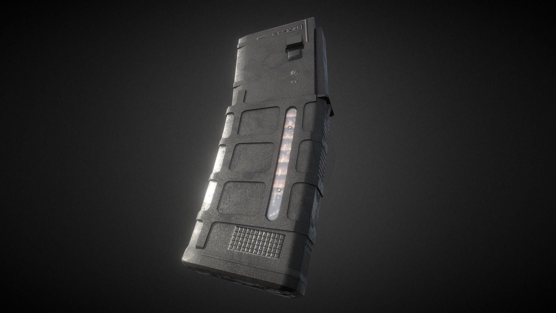 M4A1 30-Round Windowed Magazine - Download Free 3D model by blarg ...