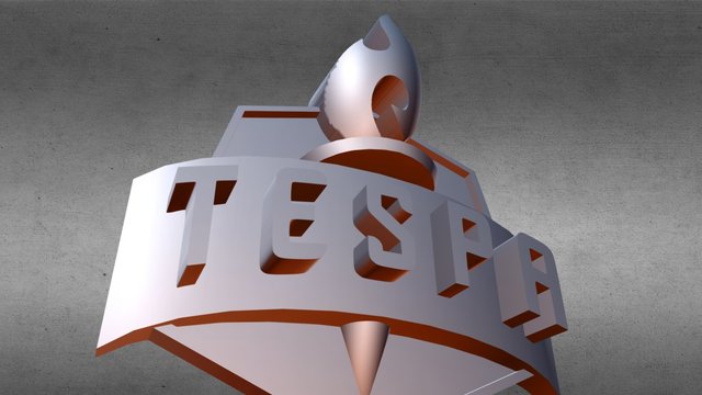 TeSpa Logo 3D Model