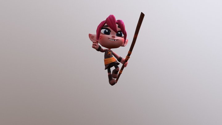 Lily Yoohoo 3D Model
