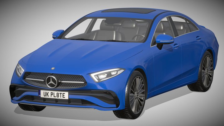 Mercedes-Benz CLS 2022 3D Model