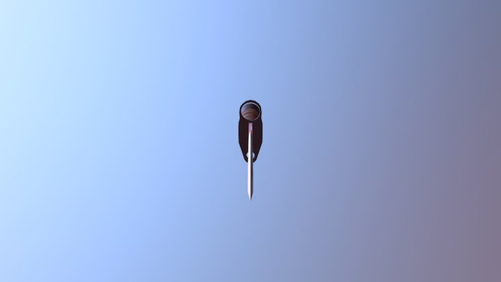 M9 Bayonet Colour 3D Model