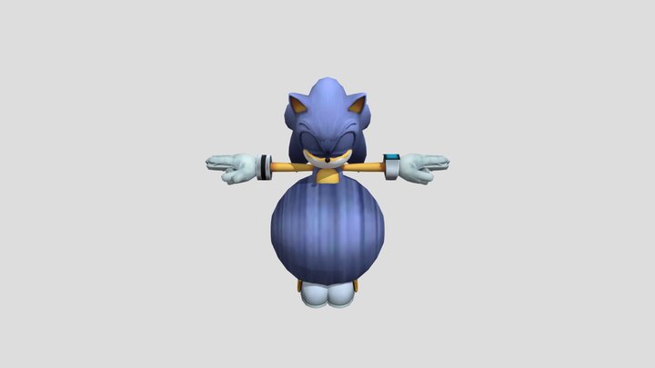 C03 - Sonic 3ds alternate – Free 3D Model STL