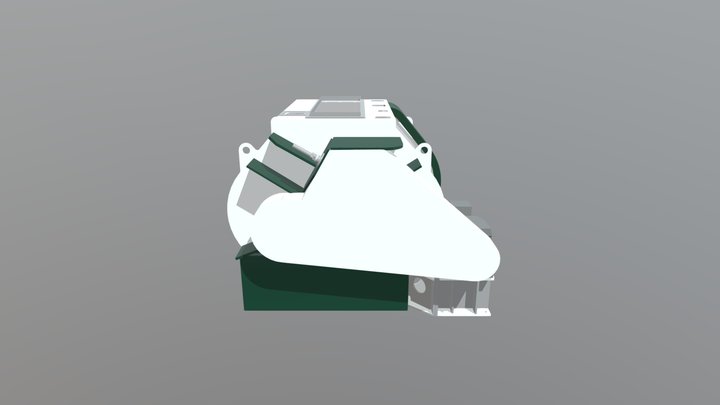 DOUBLE SHAFT MIXER 3D Model