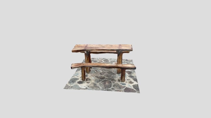 Bench 3D Model