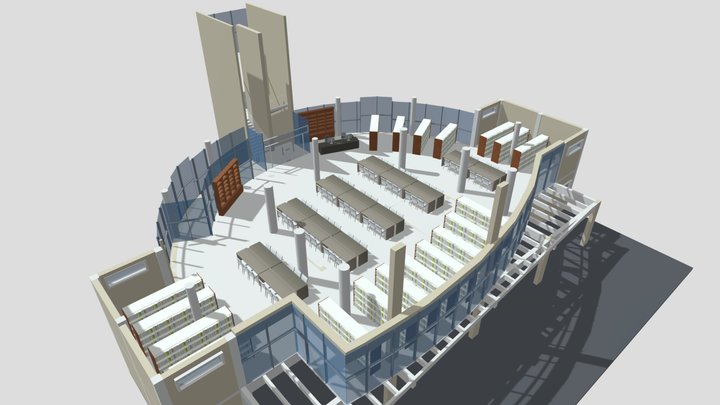 UC- Information Hub Piso2 3D Model