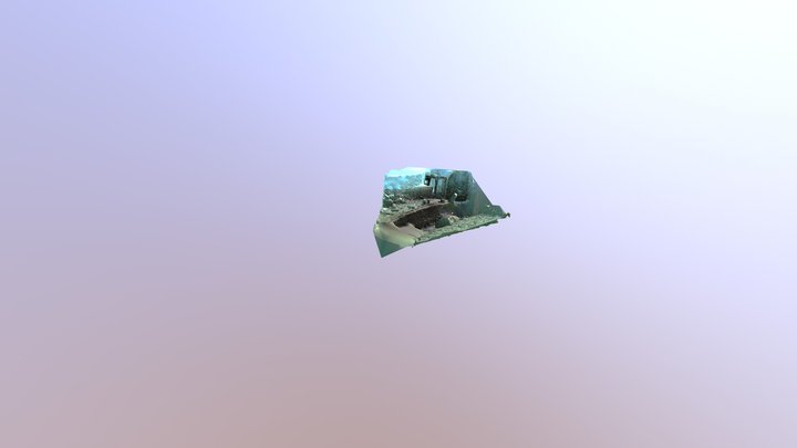 Ruby E Shipwreck - Inside 3D Model