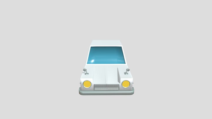 Car Lowpoly – Gratis 3D-model STL