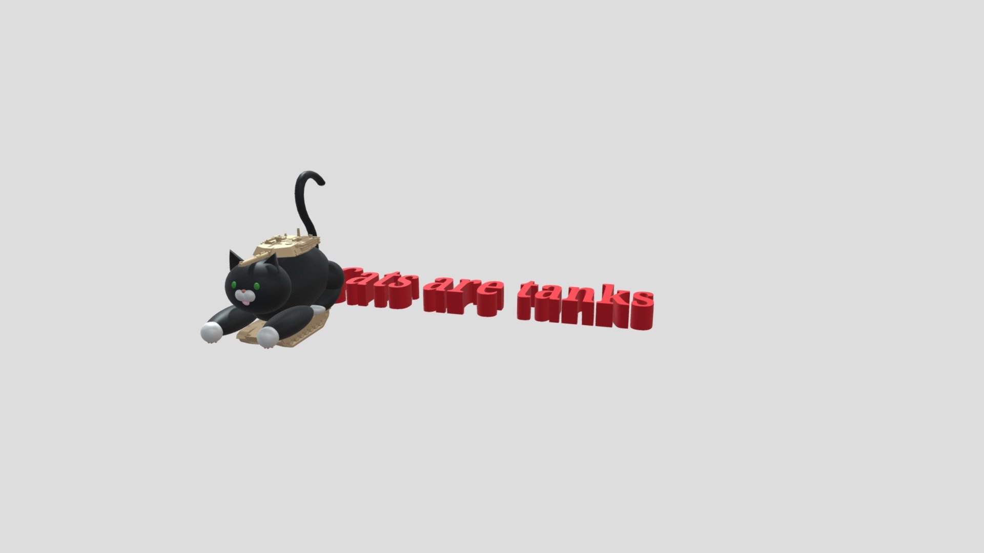 Tank cat sandwich