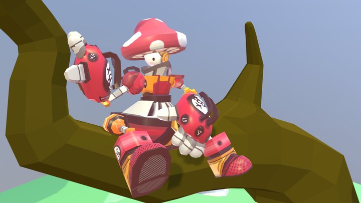 Castaway 3D Model