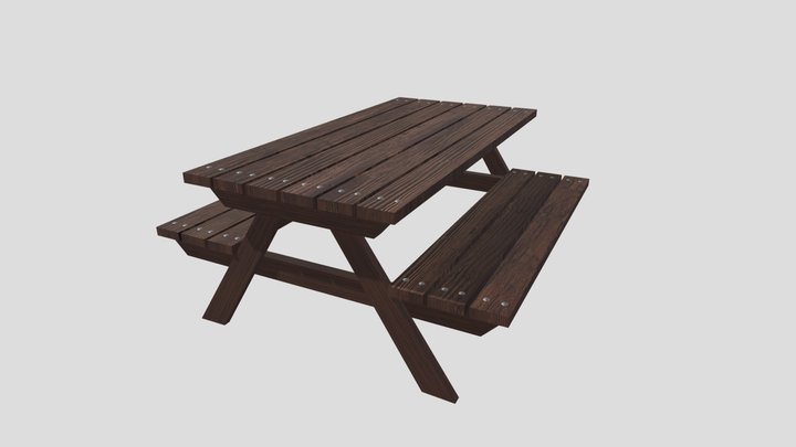 Mesa Picnic 3D Model