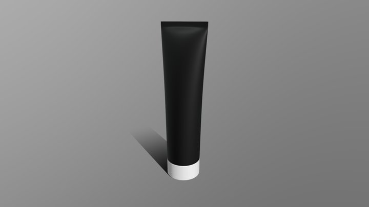Cosmetic Tube 2 3D Model