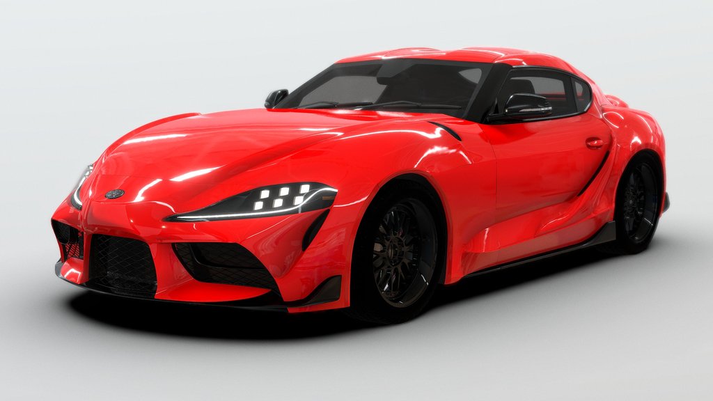 Toyota Supra 3D Model (Free)